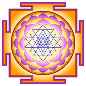 Représentation du sri yantra