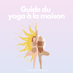 Illustration du guide du yoga à la maison