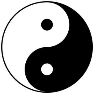 Symboles spirituels au yoga : représentation du yin et du yang