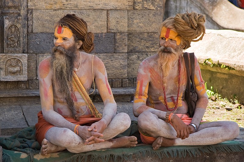 Photo de Sadhus contemporains